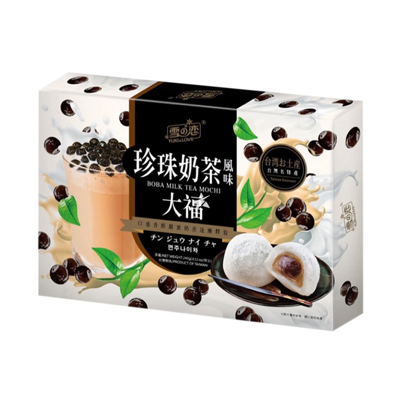 Yuki & Love Boba Milk Tea Mochi (180g)