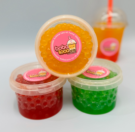 Fruity Popping Boba Share Tub (250g) (15 flavours!)
