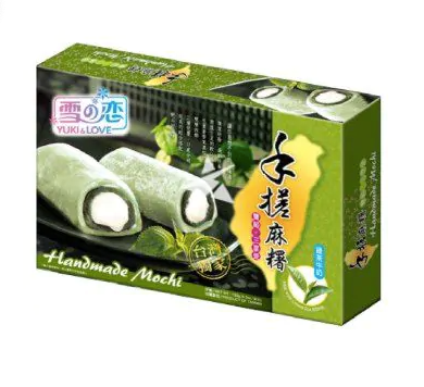 Yuki & Love Milk Mochi with Green Tea Filling (150g)
